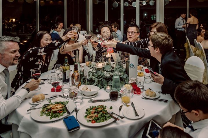 Social celebration at Adelaide Pavilion