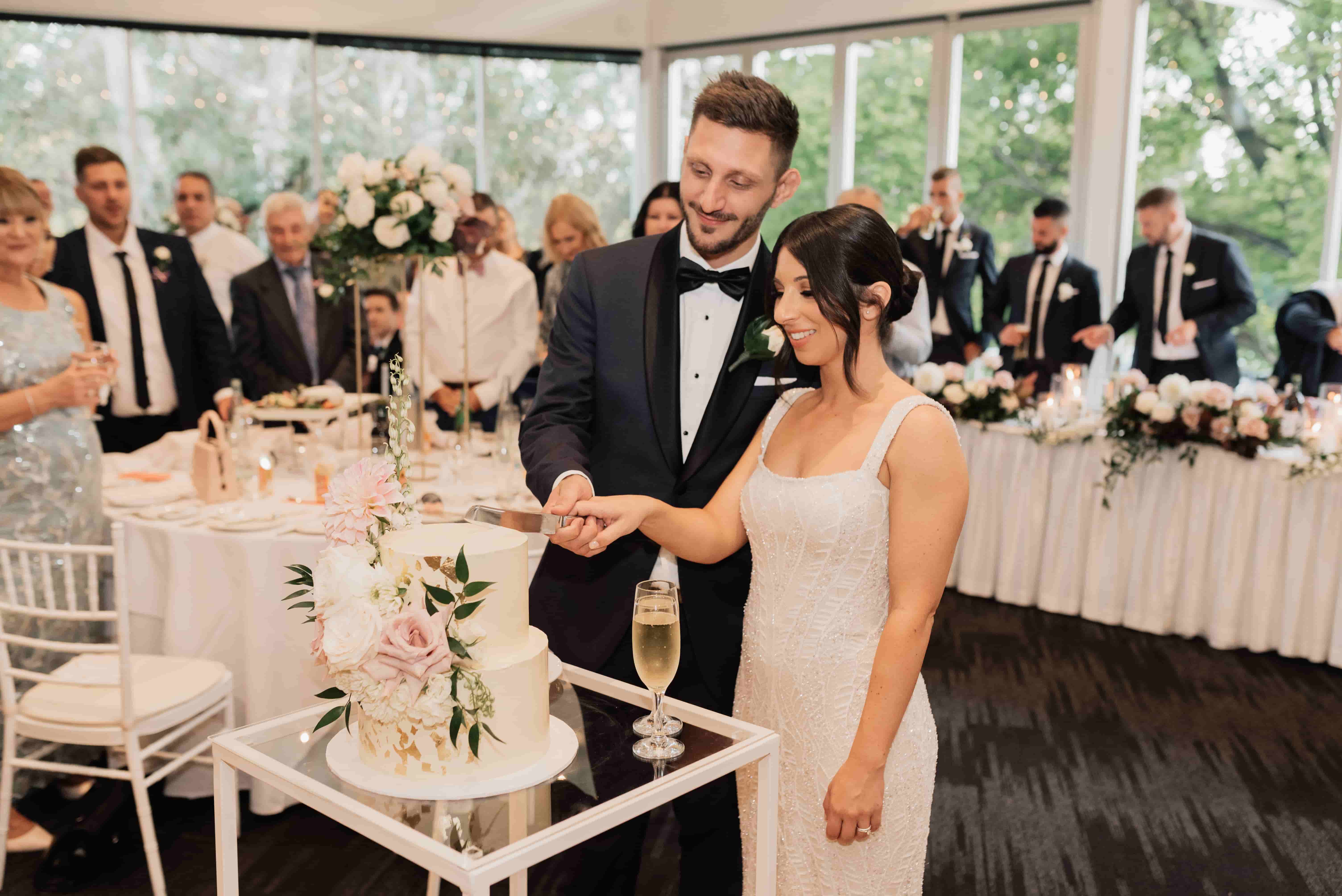 Elegant wedding reception at Adelaide Pavilion